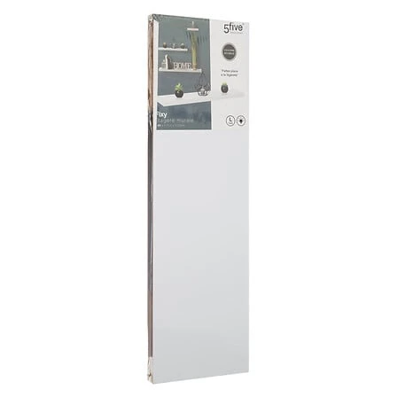 Fixy White Wall Shelf - 80 centimetres