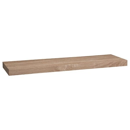 Fixy Natural Oak Wall Shelf - 80 Centimetres