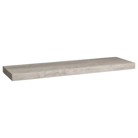 Fixy Grey Oak Wall Shelf - 80 centimetres