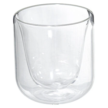 Cléa Double-Walled Glass Mug - 200 Millilitres