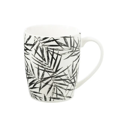 Floral Green Matching Mug - 330 Millilitres