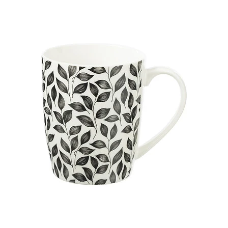Floral Green Matching Mug - 330 Millilitres