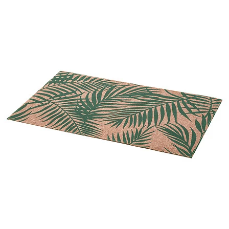 Palme Green Placemat 45 X 30 Centimetres