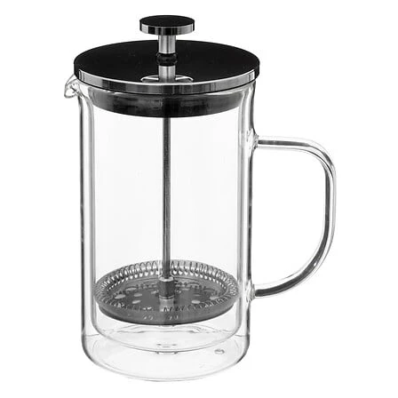 Cléa Glass Double-Walled Coffee Maker - 600 Millilitres