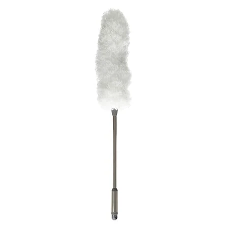 Silver Clean Feather Duster