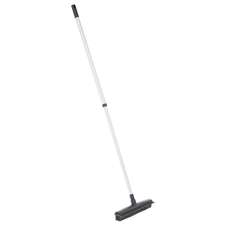 Telescopic Broom with Rubber Brush