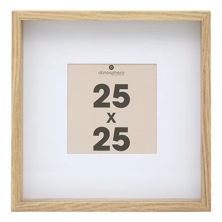 Axel Photo Frame 25 X 25 Centimetres Natural