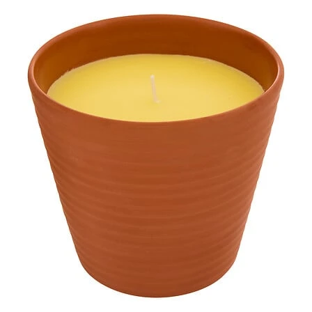 Terry Scented Candle Terracotta Jar Citronella - 200 Grams 
