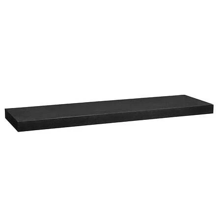 Fixy Black Wall Shelf - 80 Centimetres