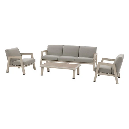 Axiome Living Room 5-Seater Aluminium Clay