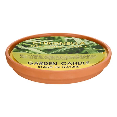 Terry Scented Candle Terracotta Jar Citronella - 1200 Grams