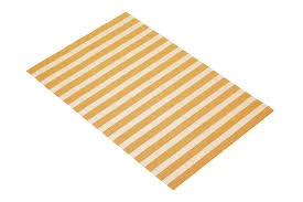 Woven Placemat – Orange Stripe