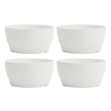 Celeste 4-Piece Salad Bowl Set – White