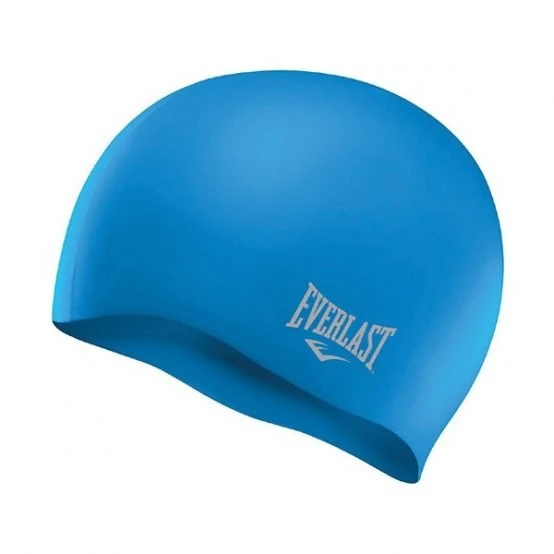 Everlast Silicone Swimming Cap - Blue