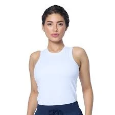 Everlast Women Viscose Elastane Tank Top - White