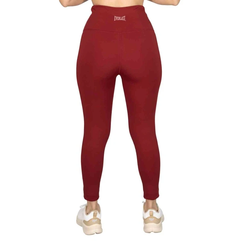 Everlast Women Polyester Elastane Leggings - Red
