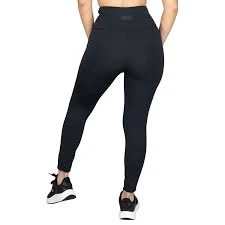 Everlast Women Polyester Elastane Leggings - Black