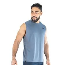 Everlast Men Polyester Tank Top City - Blue