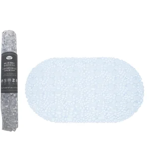Clear Big Bubble Bathtub Mat - 26 x 15 Inches
