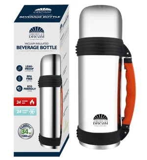 Double Wall Stainless Steel Travel Tumbler - 34 Ounce