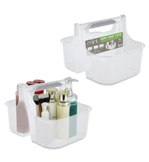 Clear Soft Grip Tote – Large