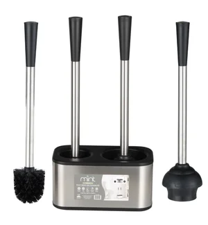 Toilet Plunger and Bowl Brush Set