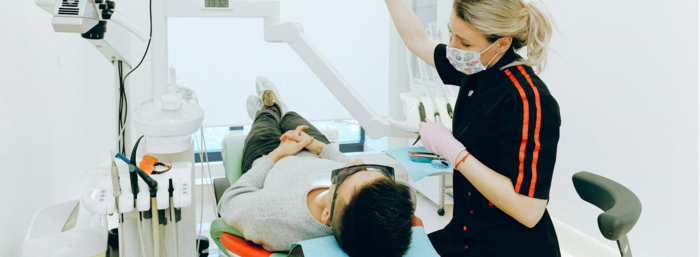 Comprehensive dental exam at Issa Dental Group.
