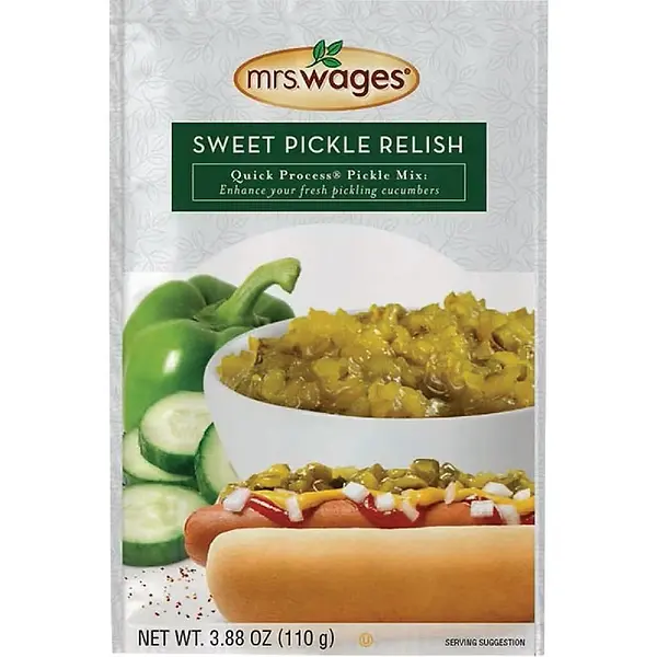 Sweet Pickle Relish Seasoning Mix 3.9 oz