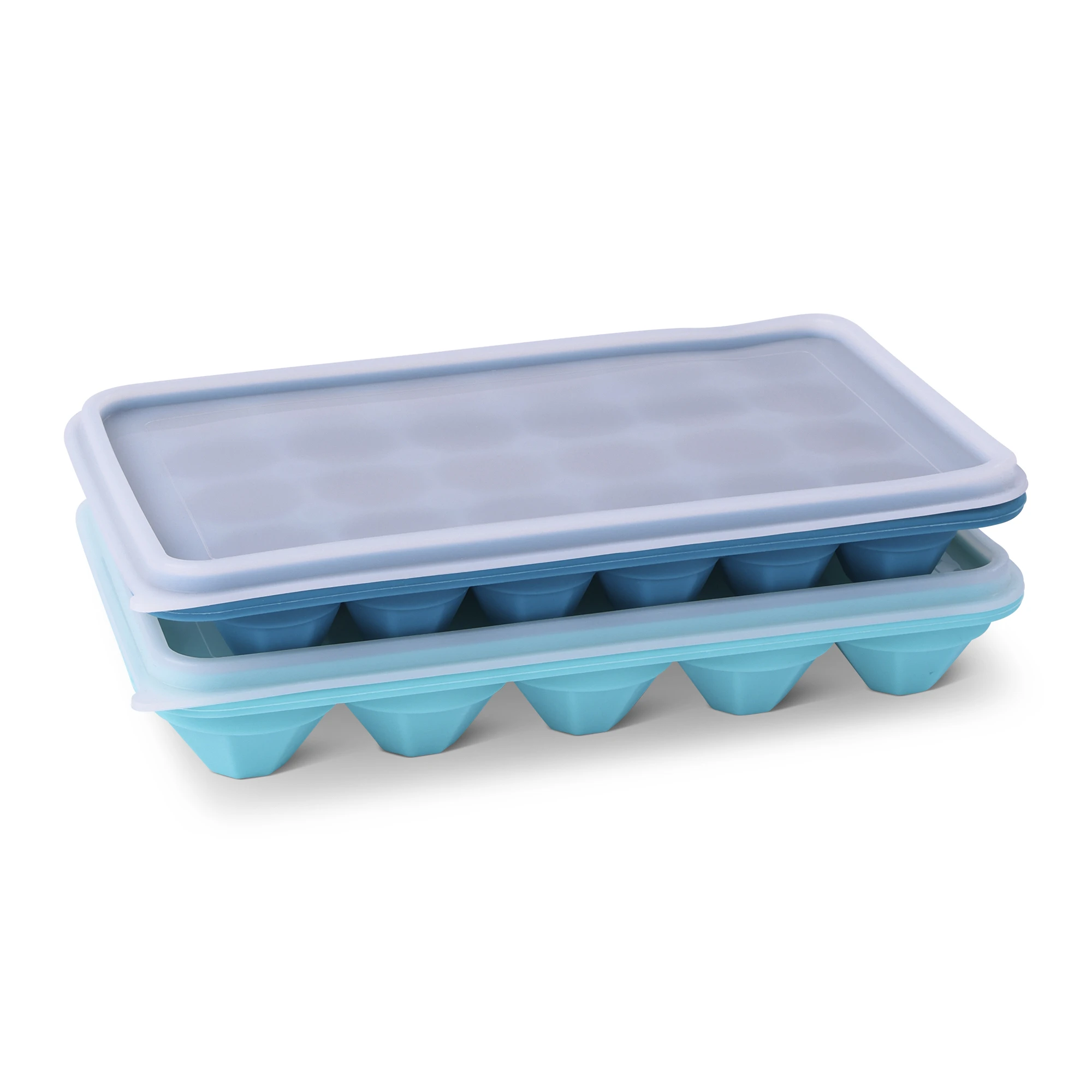 Set of 2 Multi Hex Ice Trays