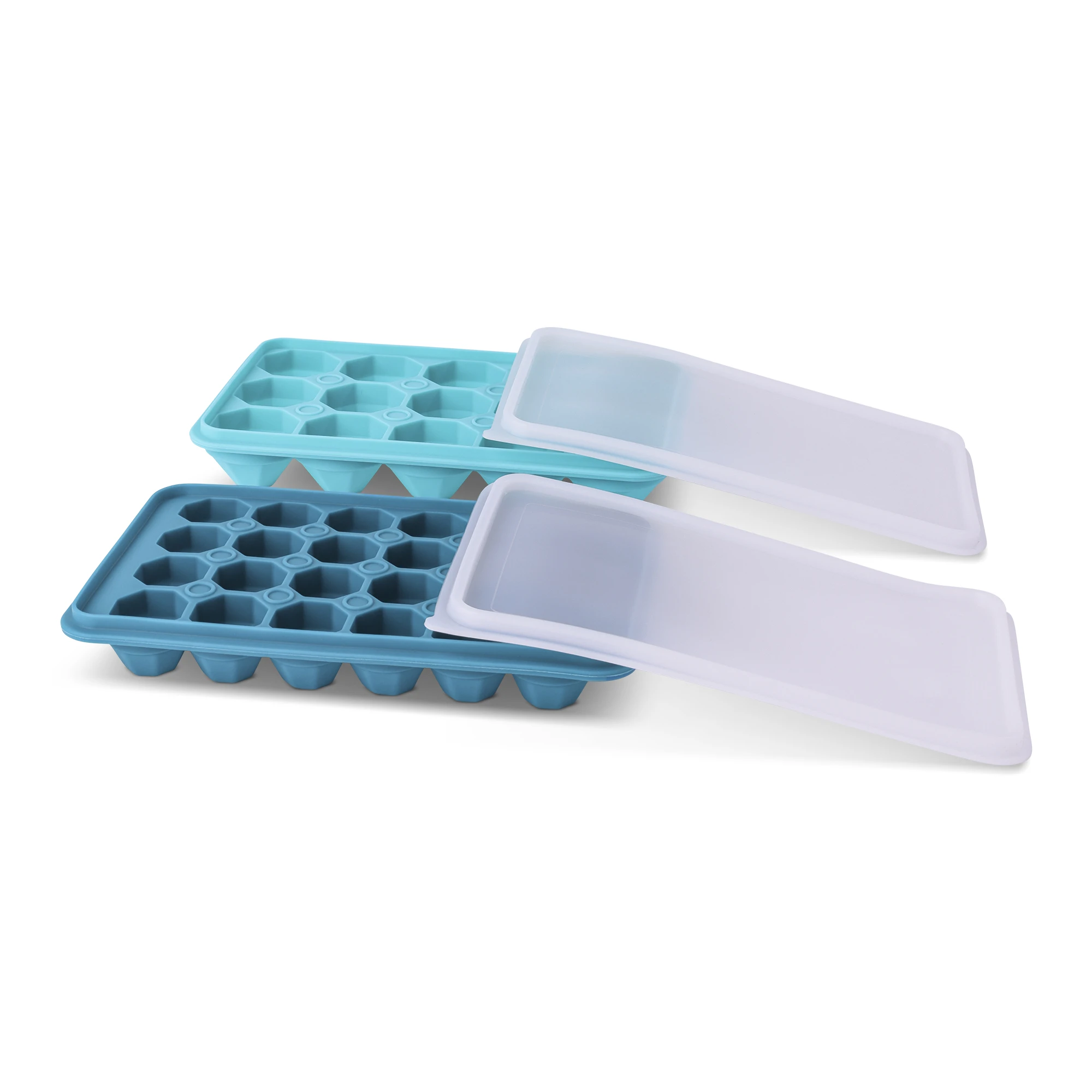Set of 2 Multi Hex Ice Trays