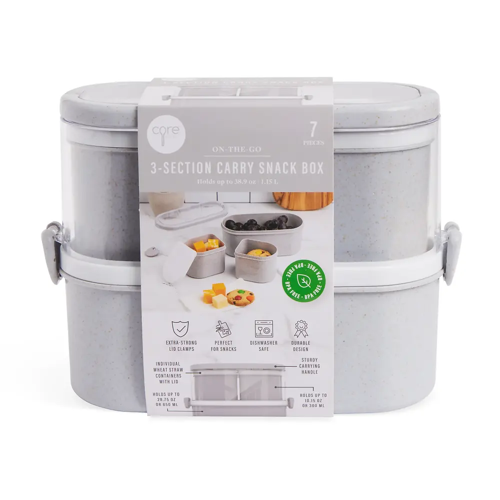 Carry Snack Box Haze - 3 Piece 
