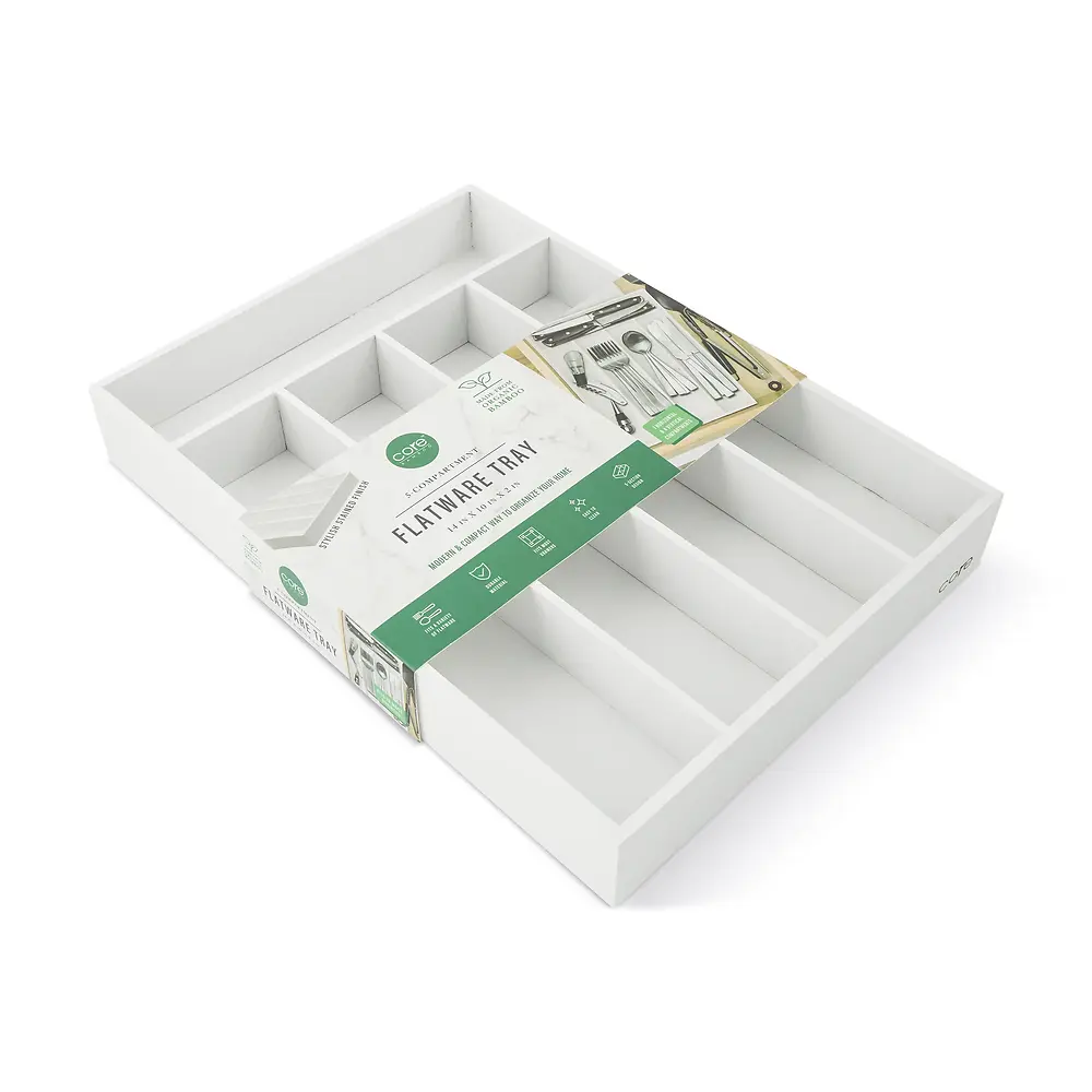 Flatware Tray Medium White