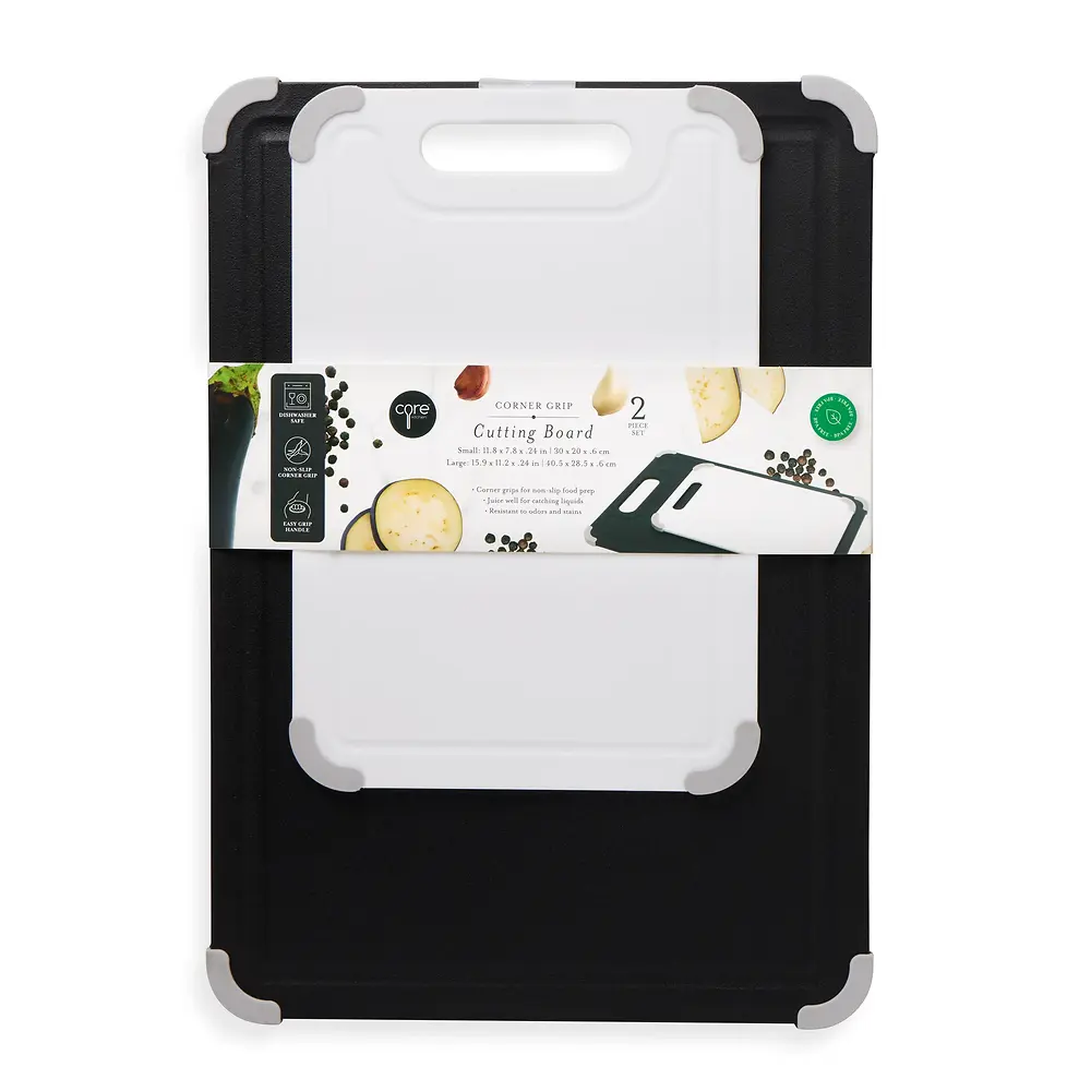 Corner Grip Poly Board Set White - 2 Piece 