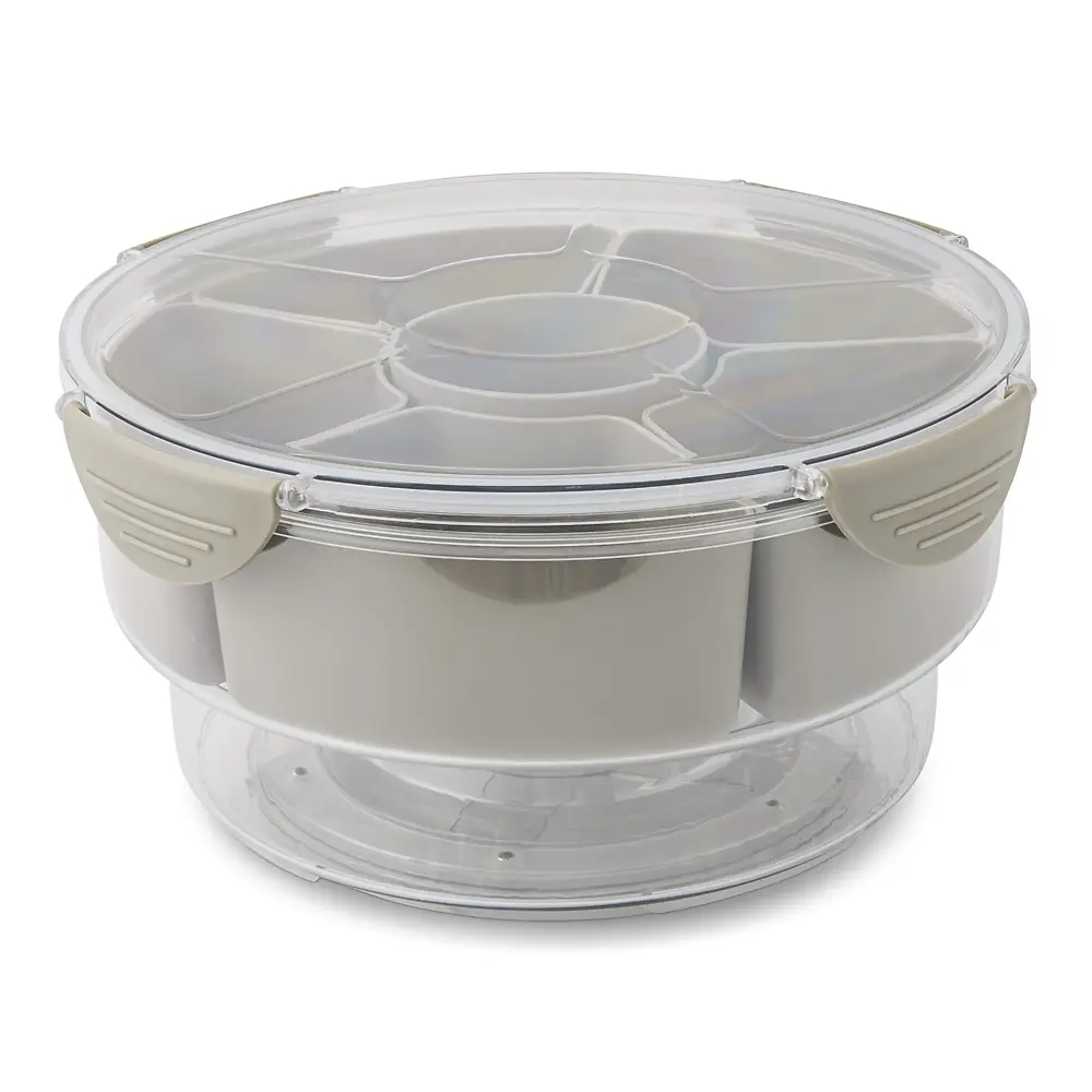 Snackle Lazy Susan with Ice - 6 Section