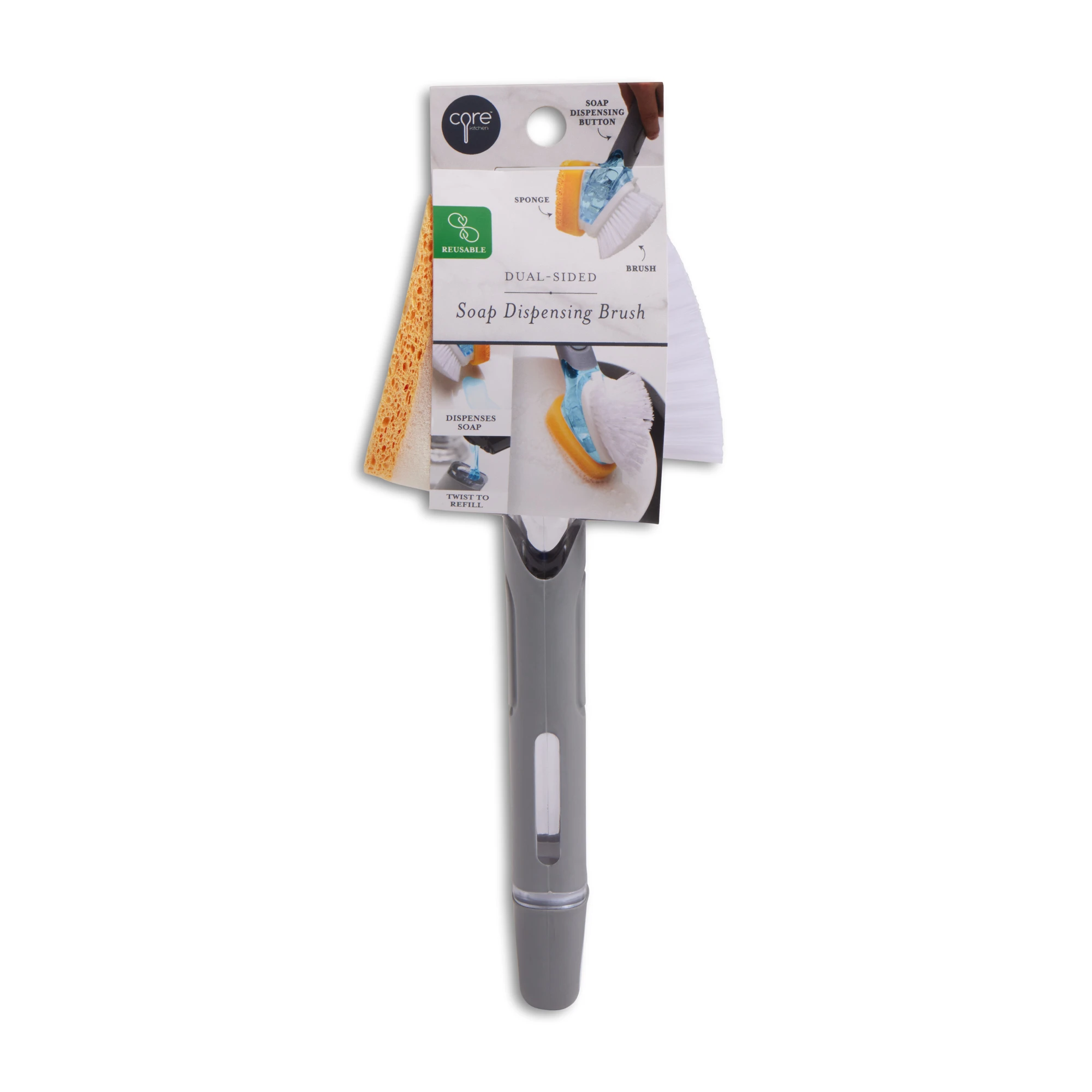 Soap Dispensing Scrubber - Two Sided 