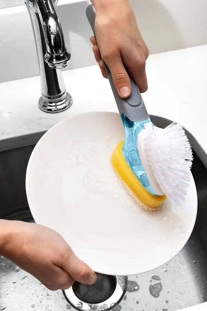 Soap Dispensing Scrubber - Two Sided 
