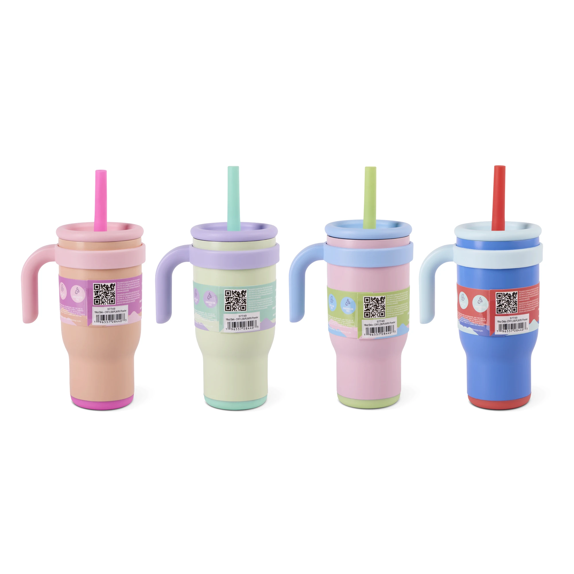 Oslo Stainless Steel Tumbler Assorted Colors - 18 Ounce