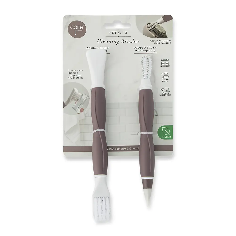 Tile and Grout Brush - 2 Piece Set