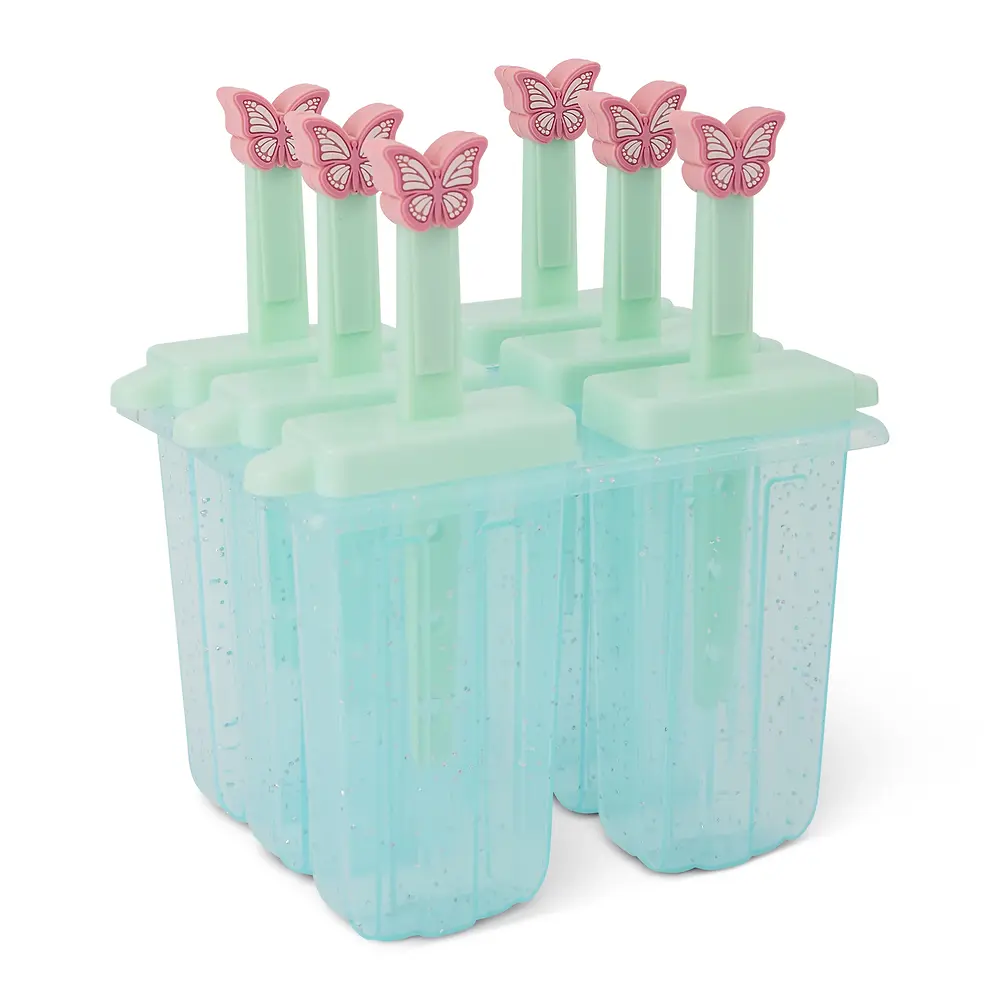 Premium Butterfly Ice Pop Molds - 6 Piece