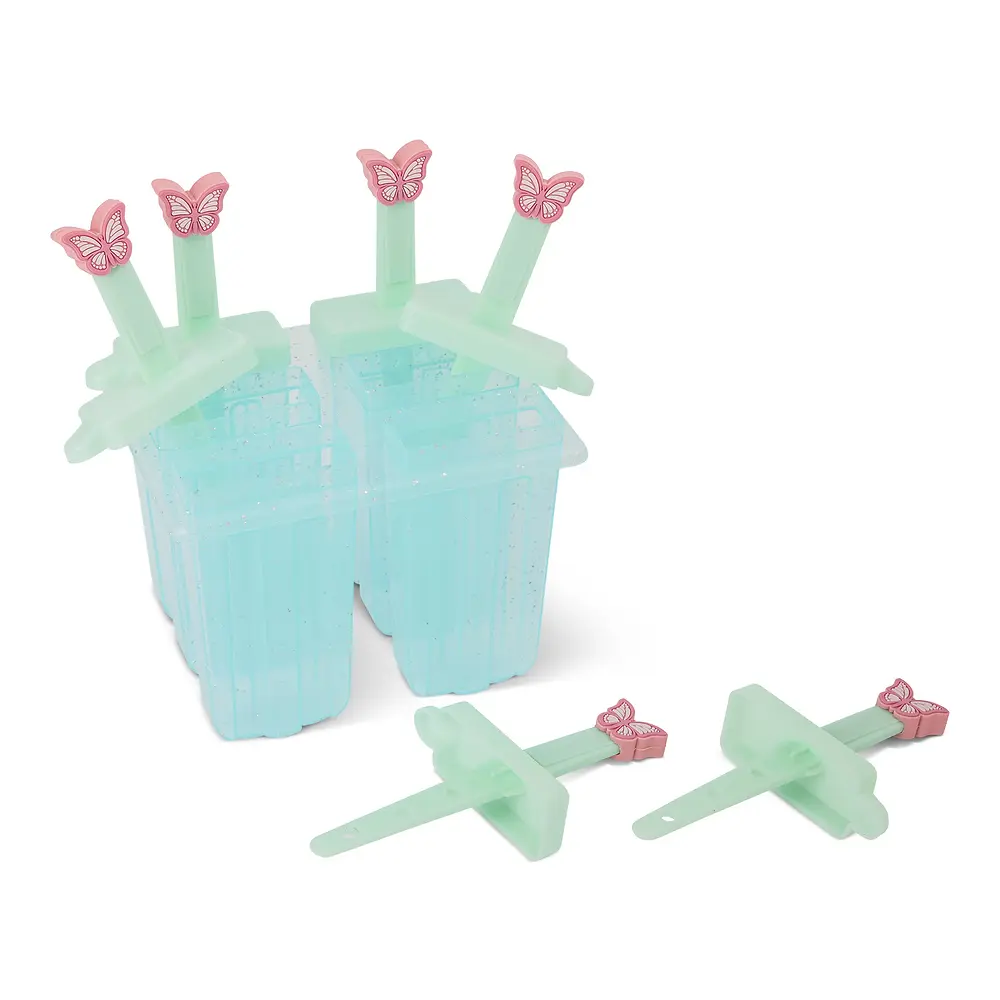 Premium Butterfly Ice Pop Molds - 6 Piece