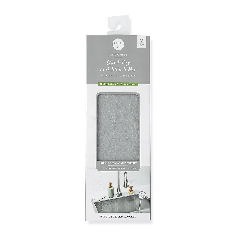 Diatomite Sink Splash Mat - 18 Inch