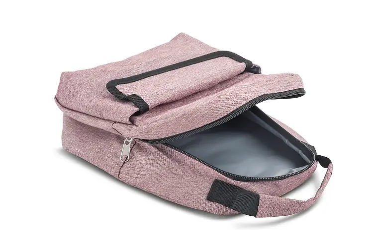 Round Zipper Lunch Tote – Assorted