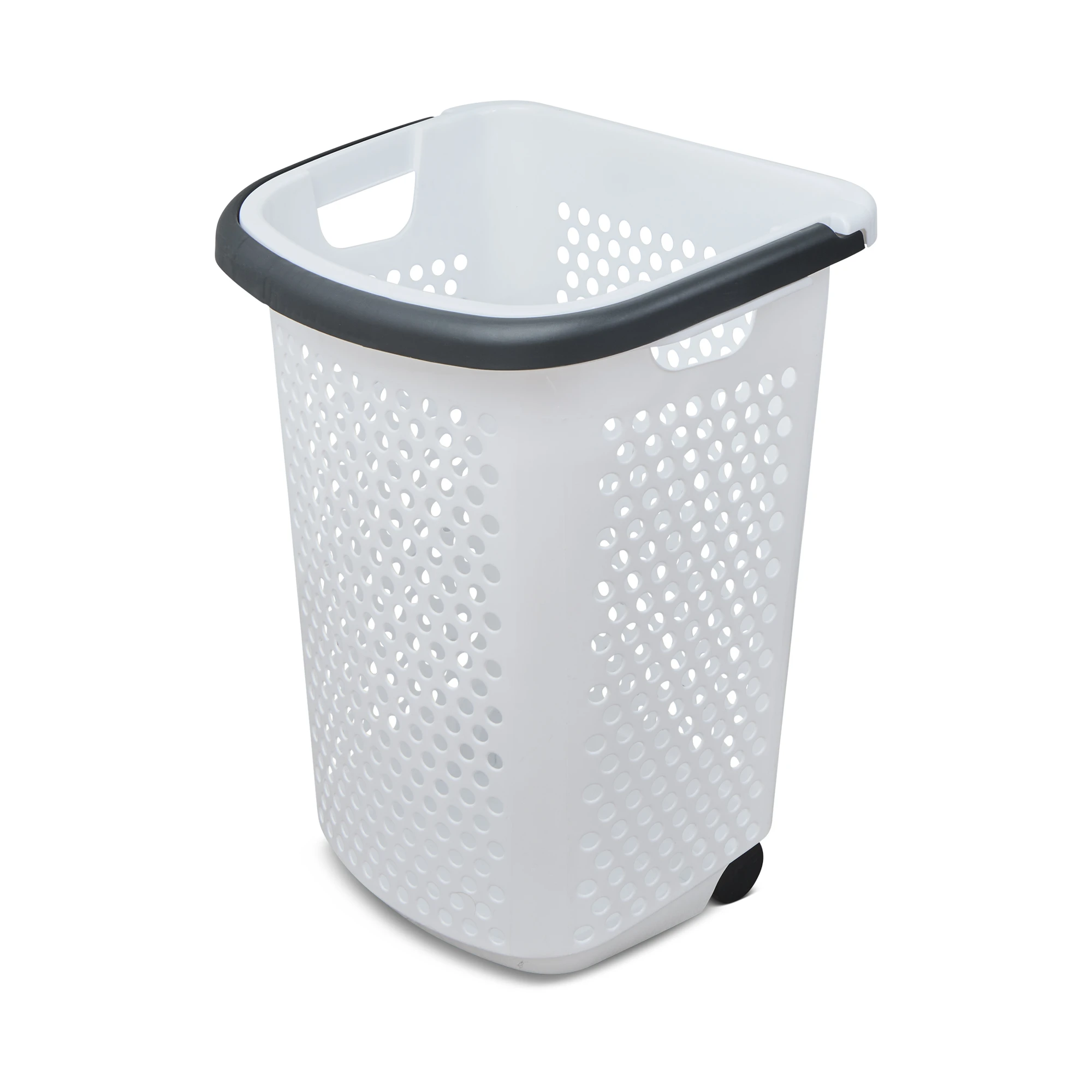 Rolling Hamper White - Onyx - 60 Liter
