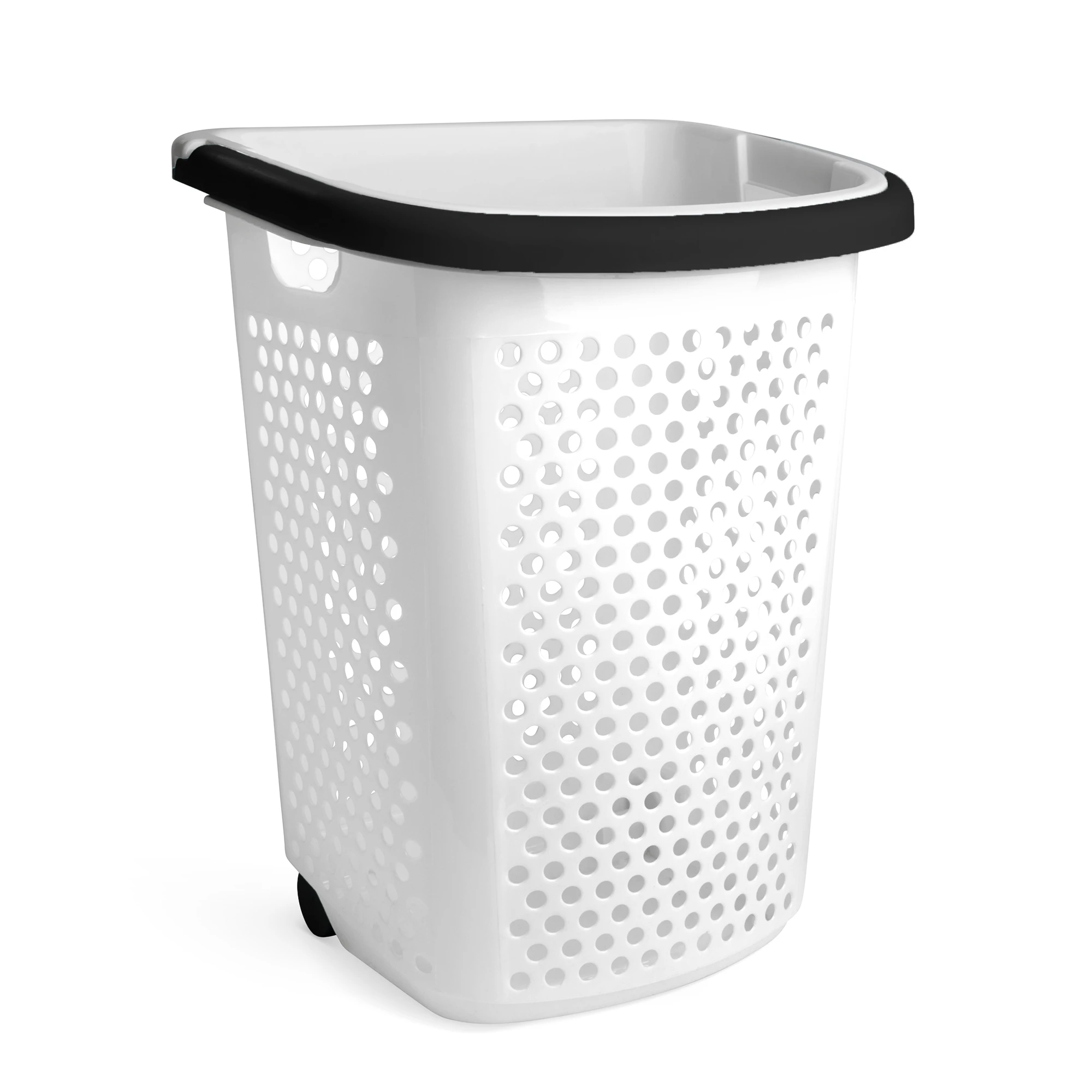 Rolling Hamper White - Onyx - 60 Liter