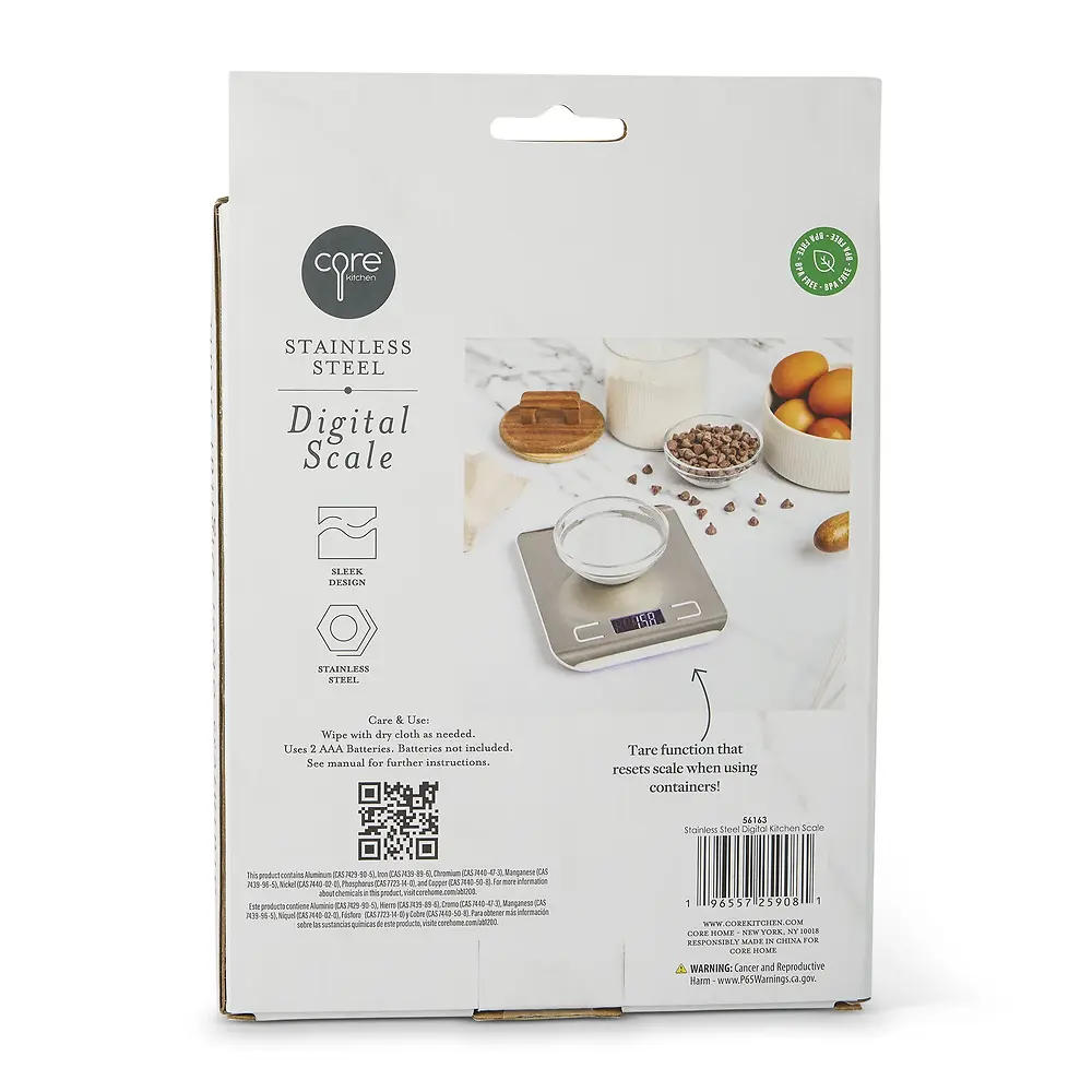 Stainless Steel Digital Kitchen Scale
