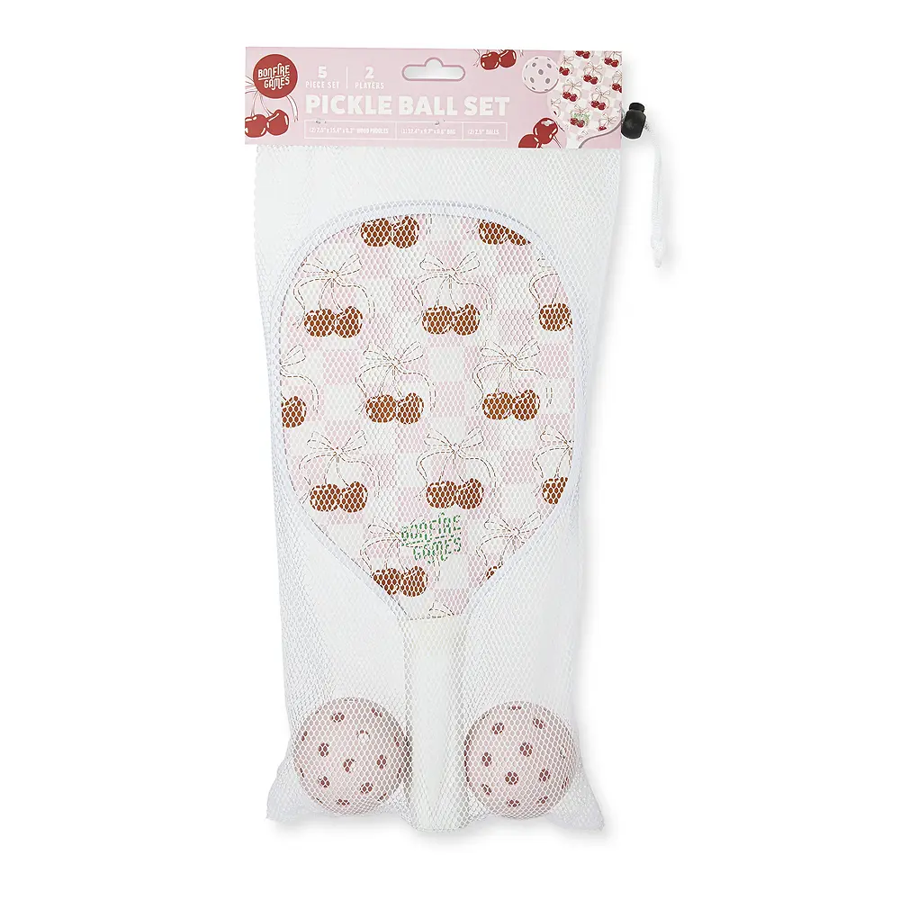 Wood Pickleball Set