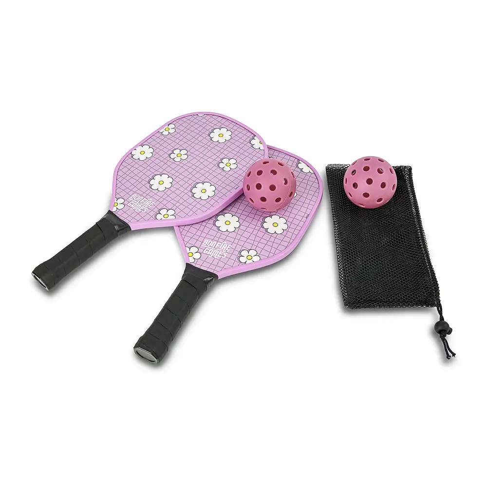 Wood Pickleball Set