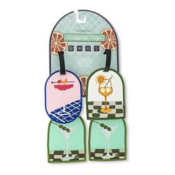 Luggage Tags Smart Design - 4 Pack 