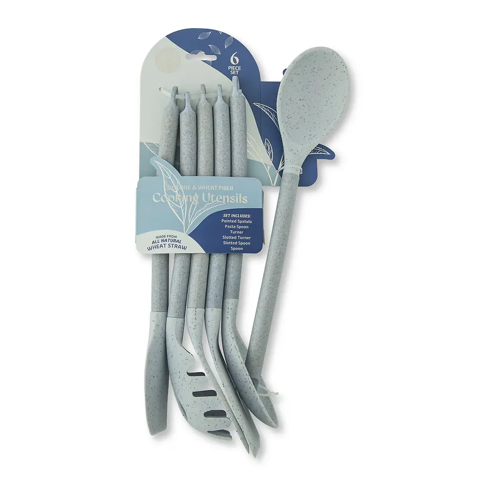 Wheat Straw Utensil - 6 Piece Set 