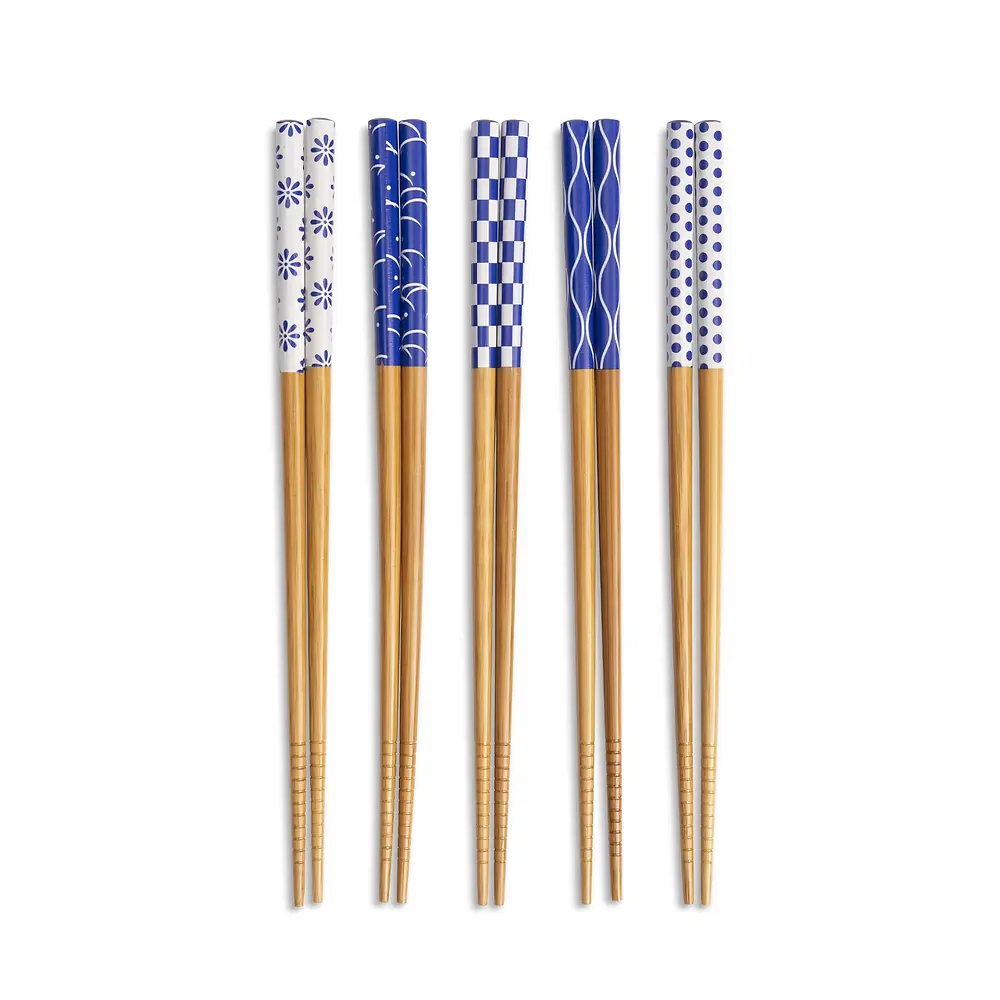 Bamboo Chopsticks Set - 5 Pair